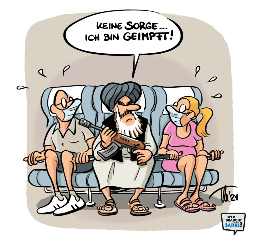 Cartoon von Tomz – Wer braucht schon Satire? Aktion zur Stärkung der Schweizer Satire. Satire frei von Zensur, Investoren und Medienkonzernen – von den Künstler*innen direkt zu dir.